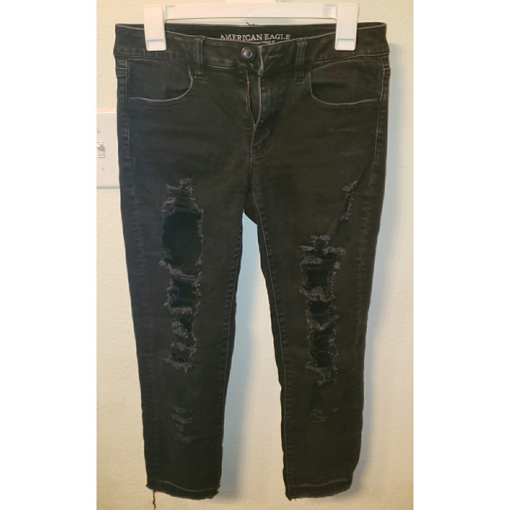 American Eagle Cropped Jeggings size 8